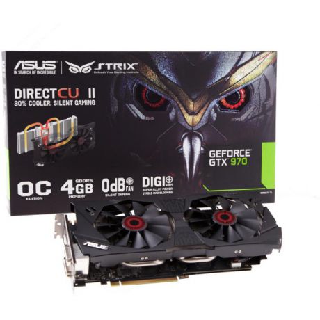 Asus Asus NVIDIA GeForce GTX970 STRIX-GTX970-DC2OC-4GD5 4096Мб