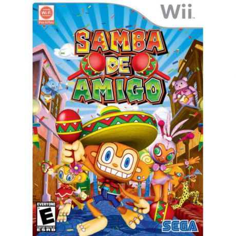 Samba De Amigo для Nintendo Wii, Английский для Nintendo Wii, Английский