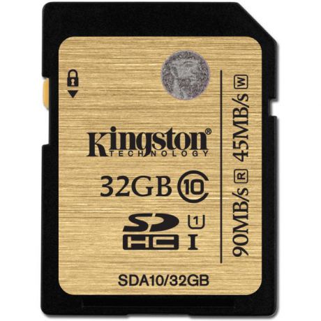 Kingston Kingston SDHC UHS-I Ultimate SDHC, 32Гб, Class 10