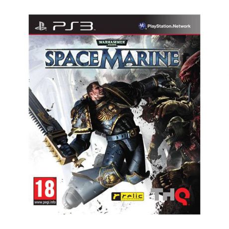 Warhammer 40,000: Space Marine [PS3, русская версия] Русский язык, Sony PlayStation 3, боевик Русский язык, Sony PlayStation 3, боевик