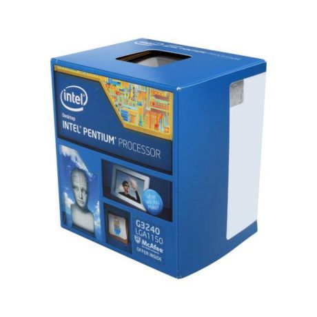 Intel Intel Pentium G3240 FCLGA1150, 3100МГц, 512 Мб