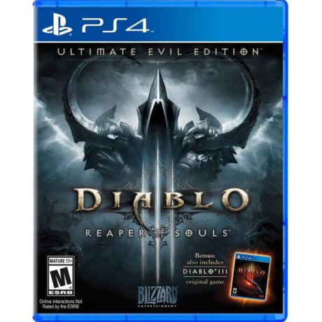 Diablo III:Reaper of Souls Ultimate Evil Edit Русский язык, Специальное издание, Sony PlayStation 4, ролевая