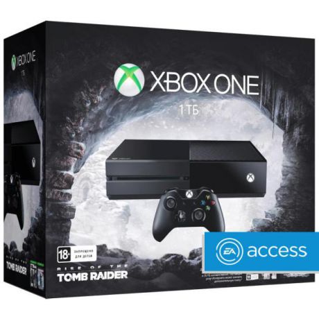 Microsoft Xbox One 1 ТБ + Rise of the Tomb Raider