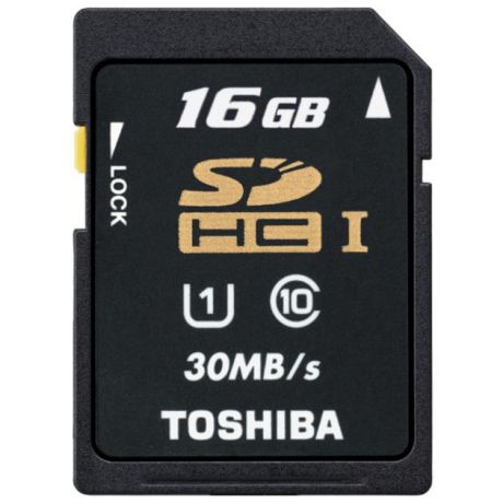 Toshiba Toshiba SD-T016UHS1 microSDHC, 16Гб, Class 10