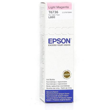 Epson Epson T6736 Светло-пурпурный, Картридж струйный, Стандартная, нет