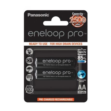 Panasonic Panasonic eneloop pro BK-3HCDE/2BE