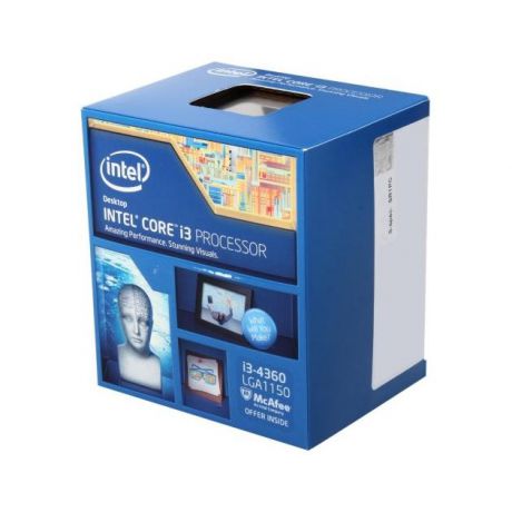 Intel Intel Core i3-4360 3700МГц, 512 Кб, FCLGA1150
