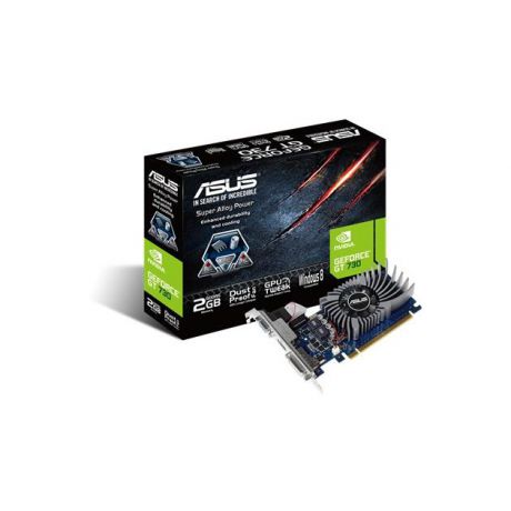 Asus Asus GeForce GT 730 GT730-SL-2GD3-BRK 902МГц, 5010, 2048Мб