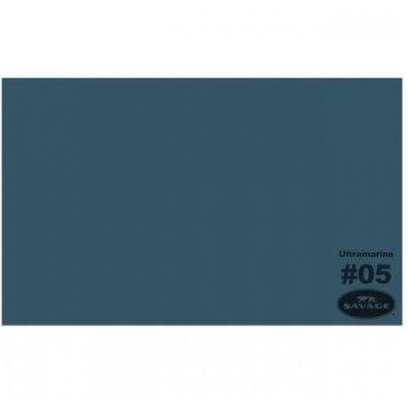 Savage Фон бумажный Savage 5-12 WIDETONE ULTRAMARINE цвет "Ультрамарин" RGB 54-86-101, 2,72 х 11 метров