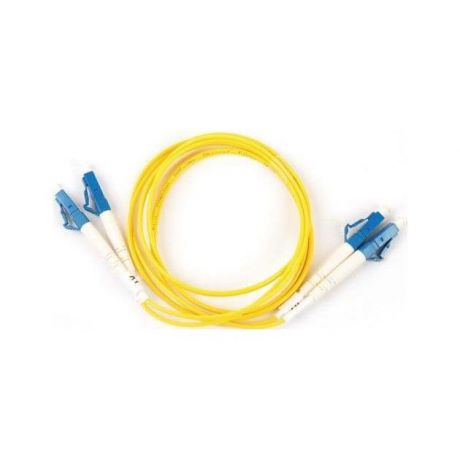 Оптический коммутационный переходной шнур (патч-корд), для одномодового кабеля (SM), 9/125 (OS2), LC/UPC-SC/UPC, одинарного исполнения (Simplex), LSZH, 2м