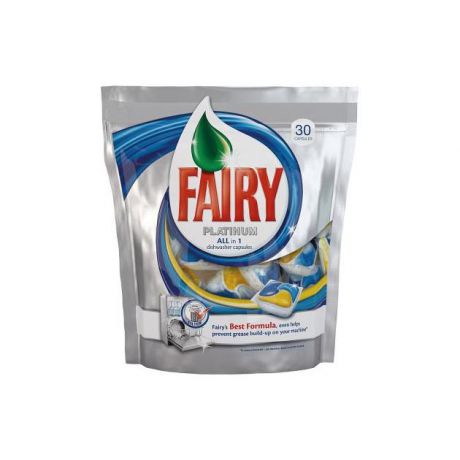 Fairy Средство для мытья посуды для посудомоечных машин Fairy Platinum All in 1 (упак: 30шт)