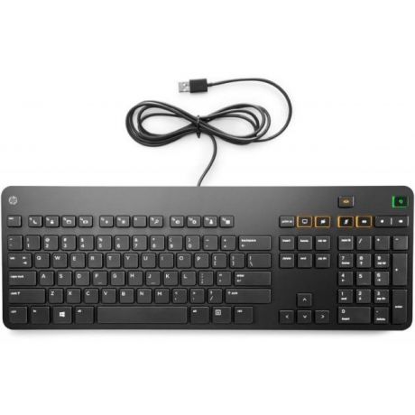 HP HP Conferencing Keyboard USB, Черный