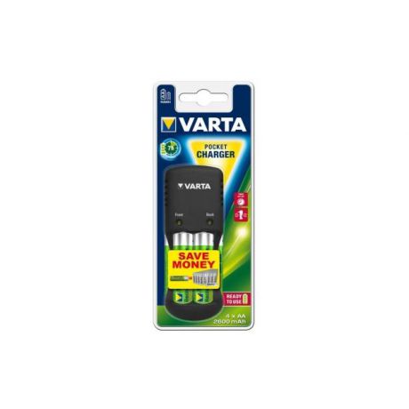 VARTA Зарядное устройство VARTA Pocket Charger + 4AA 1600 mAh R2U