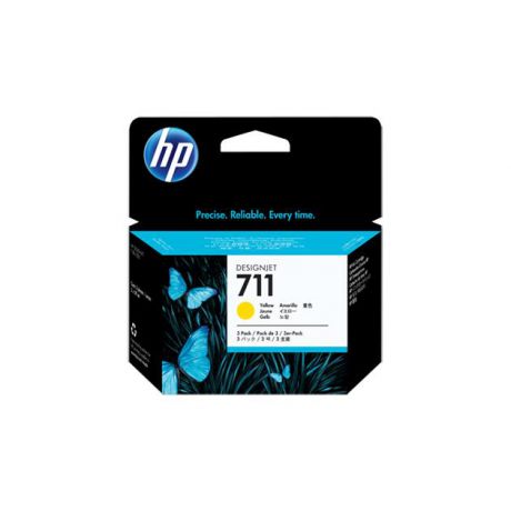 HP HP Inc. Cartridge HP 711 для HP Designjet T120.T520,голубой, 29мл.