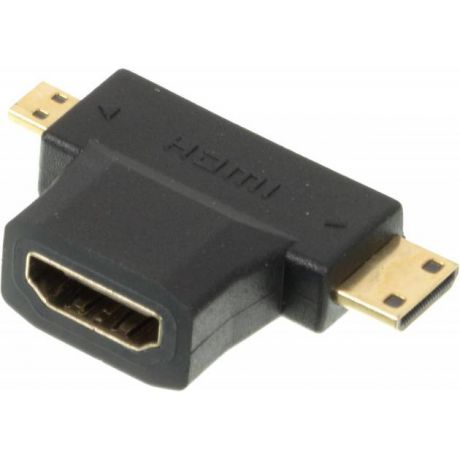 Mini Переходник HDMI + Mini HDMI (Male) HDMImicro (m)/HDMI19 (f)