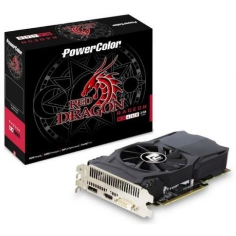 PowerColor PowerColor AMD Radeon RX 460 128бит, 1090МГц, PCI-E 16x 3.0, 7000, 2048Мб