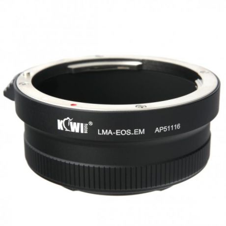 Переходное кольцо  KIWIFOTOS LMA-EOS_EM (Canon EF-Sony E-Mount NEX)