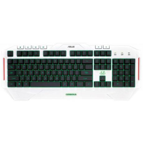 Asus Asus Cerberus Arctic Gaming Keyboard USB, Белый