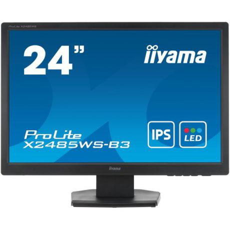 Iiyama Iiyama XB2485WS-B3 24.1", Черный, DVI, Full HD