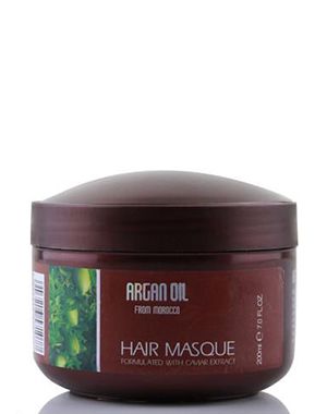 Питательная и увлажняющая маска для волос с маслом арганы и икрой, Argan Oil from Morocco, 200 мл