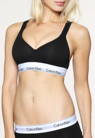 Calvin Klein - Modern Cotton - Бюстье с подстежкой - Черный