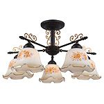 Потолочная люстра Arte Lamp Aroma A6582PL-5BR