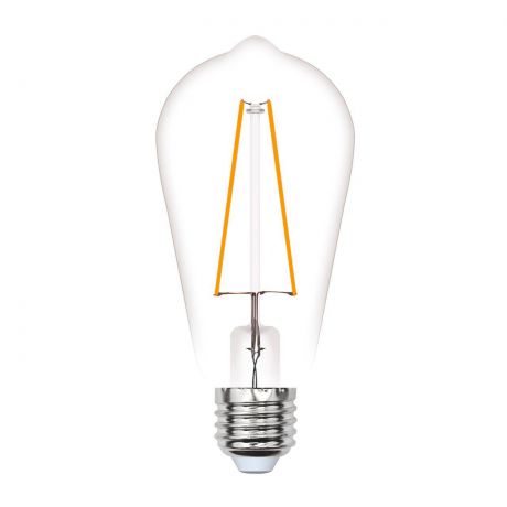 Лампа светодиодная (UL-00000848) E27 4W колба золотистая LED-ST64-4W/GOLDEN/E27 GLV22GO