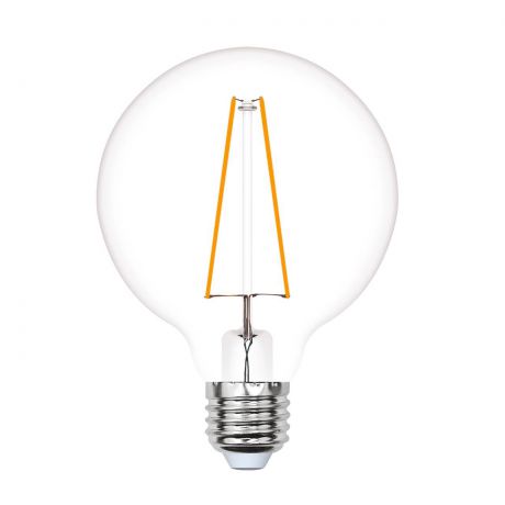 Лампа светодиодная (UL-00000903) E27 4W шар золотистый LED-G80-4W/GOLDEN/E27 GLV21GO