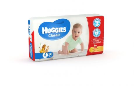 Huggies Classic 4 7-18кг 50шт (9401047)