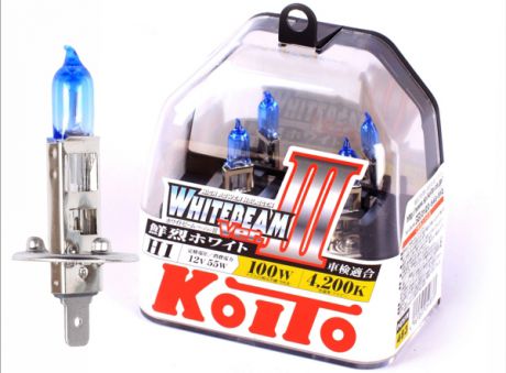 KOITO H1 12V 55W (100W) 2шт