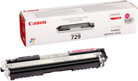 Canon 729 (4368B002) - тонер-картридж для принтеров Canon LBP 7010C/7018C (Magenta)