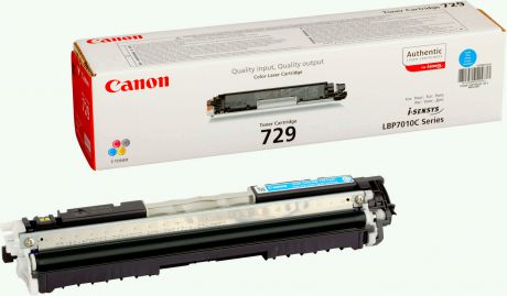 Canon 729 (4369B002) - тонер-картридж для принтеров Canon LBP 7010C/7018C (Cyan)