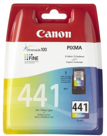 Canon CL-441 (5221B001) - картридж для PIXMA MG2140/3140/MX454 (Color)