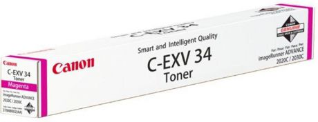 Canon C-EXV 34 (3784B002) - тонер-картридж для принтеров Canon iR ADV C2220L/C2220i/C2225i/C2230i (Magenta)