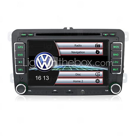 DVD-плеер для автомобиля Volkswagen With CAN-BUS, Bluetooth, GPS, Ipod-Input, RDS, радио, ATV, сенсорный дисплей