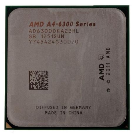 AMD AMD A4-6300 Richland AD6300OKHLBOX 3700МГц, 1 Мб