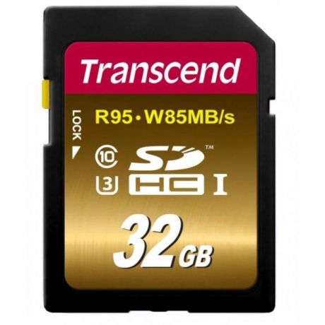 Transcend Transcend SDHC Class 10 UHS-I U3Х 32GB SDHC, 32Гб, Class 10