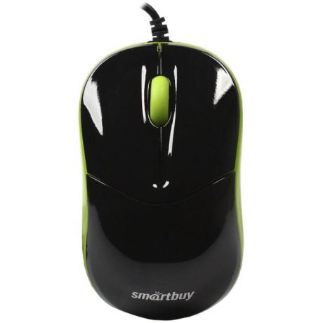 Smartbuy Мышь проводная Smartbuy ONE 343 черно-зеленая Черный, USB
