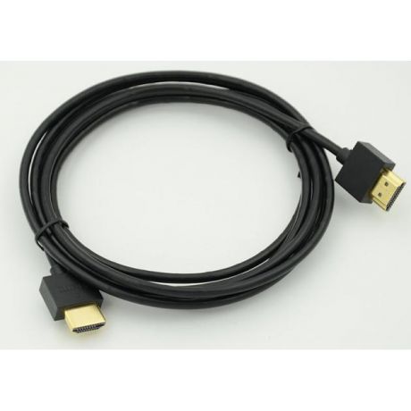 Ultra Кабель HDMI Gold Plated Connector, Ver1.4, Ultra Slim HDMI(19pin)/HDMI(19pin) (5м) феррит.кольца Позолоченные контакты