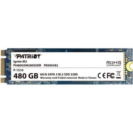 Patriot Memory SSD жесткий диск M.2 2280 240GB PI240GSM280SSDR PATRIOT 480Гб