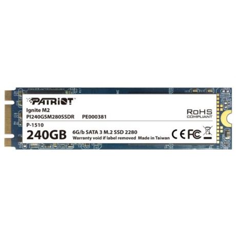 Patriot Memory SSD жесткий диск M.2 2280 240GB PI240GSM280SSDR PATRIOT 240Гб