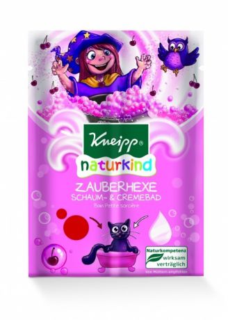 Kneipp Цветная пена-крем для ванн «Волшебница» с ароматом вишни