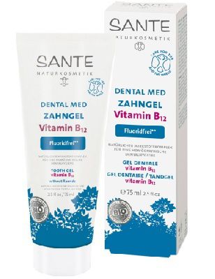 Sante Naturkosmetik Зубная паста с витамином В12 и фтором