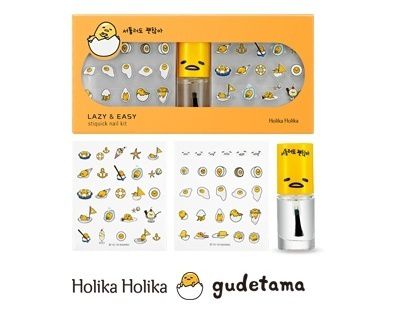 Holika Holika Специальный набор наклеек для маникюра "Ленивое яйцо"
