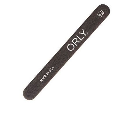 Orly Набор пилок для натуральных и искусственных ногтей BLACK BOARD FILE, 180 ед., 5шт.