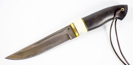Нож Игла, сталь углеродистый композит
