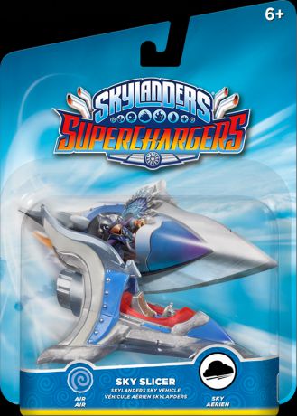 Skylanders SuperChargers. Интерактивная фигурка. Машины. Sky Slicer (стихия Air)