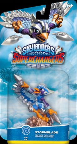 Skylanders SuperChargers. Интерактивная фигурка. Суперзаряд. Stormblade (стихия Air)