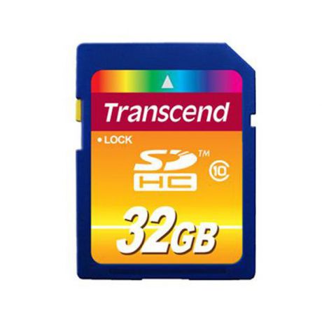 Transcend Transcend TS32GSDHC10 SDHC, 32Гб, Class 10