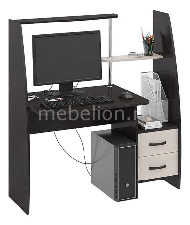 Мебель Трия Стол компьютерный Школьник-Стиль (М) венге цаво/дуб молочный